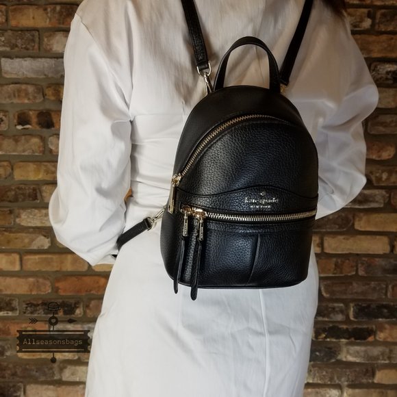 Kate spade MINI Karina Backpack Black VERY SMALL - Picture 7 of 11